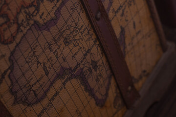 old map of the world