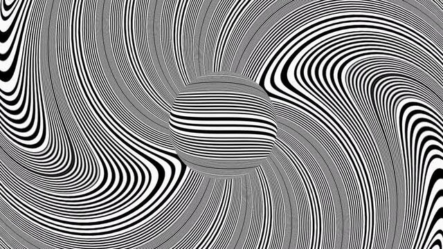 Hypnotic Rotation Gamma-Ray Burst Planet Animation 