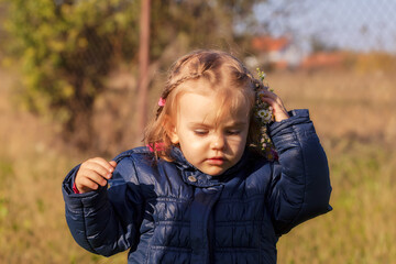 child in nature