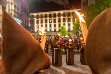 PROCESION DEL CRISTO DE LA HUMILDAD SEMANA SANTA SALAMANCA 2019 INTERÉS TURÍSTICO INTERNACIONAL