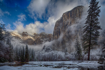 Fototapeta na wymiar Yosemite El Capitan