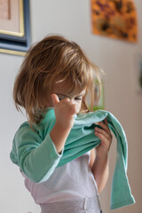 child are dresses up