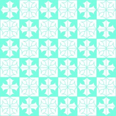 Beautiful of Colorful Flower, Repeated, Abstract, Floral Illustrator Pattern Wallpaper. Image for Printing on Paper, Wallpaper or Background, Covers, Fabrics