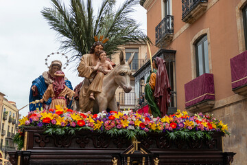 PROCESIÓN DE LA BORRIQUILLA DOMINGO DE RAMOS SALAMANCA 2019 HERMANDAD DE LOS NIÑOS 
