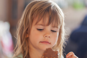 Girl with ice cream