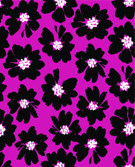 seamless flower pattern, floral print.