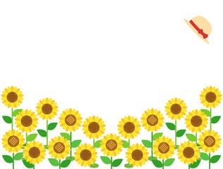 ひまわり52　ヒマワリ　向日葵　花　植物