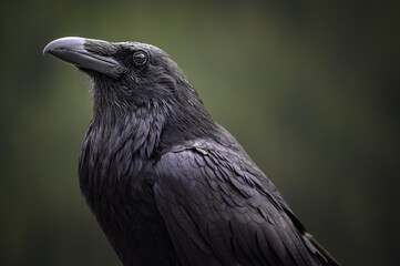 The Raven (Corvus corax), Canada