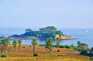Fototapeta na wymiar island in Jeju