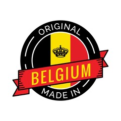 Belgium badge