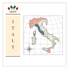 Italy map