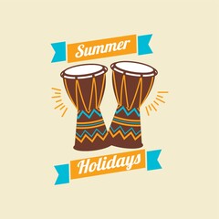 Summer holidays design