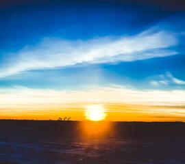 Sunset of my eye
