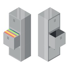 Isometric drawer