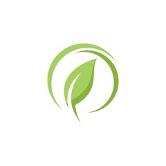 Green leaf logo