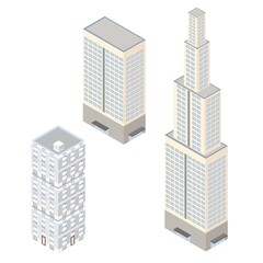 Isometric buildings