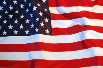 Flag USA as a patriotic background