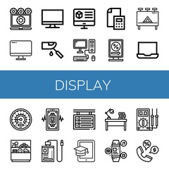 display icon set