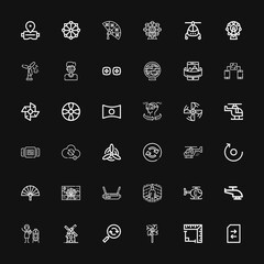 Editable 36 rotate icons for web and mobile