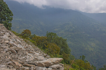 Wildlife landscape Nepal mountains Himalayas