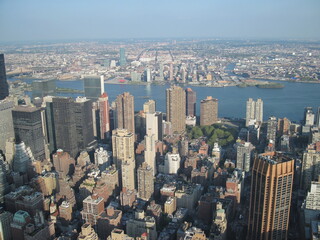 Obraz premium New York view from up