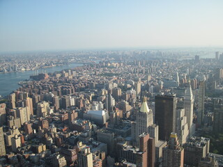 New York view from up