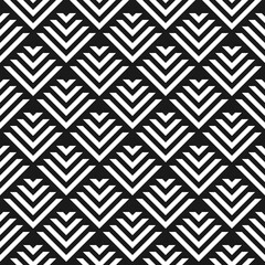 Seamless abstract geometric pattern with overhead rhombuses
