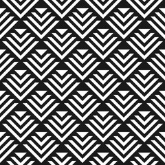 Seamless abstract geometric pattern with overhead rhombuses