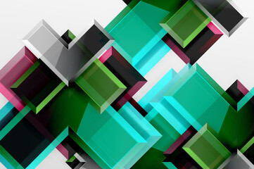 Metal arrow shape background. Abstract geometric background with 3d effect composition For Wallpaper, Banner, Background, Card, Book Illustration, landing page