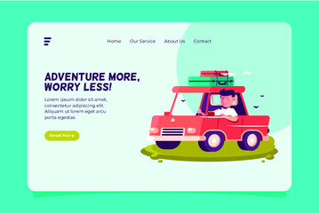 Local tourism landing page