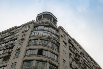 Fototapeta na wymiar Generic residential building in Shanghai, China.