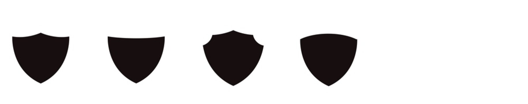 recommend clip art: Badge patch shield shape heraldic icons