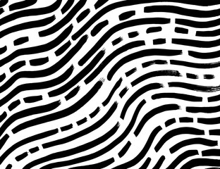 White and black vector. Grunge background. Abstract brush pattern.