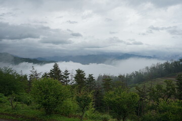 風景　雲　眺め　眺望