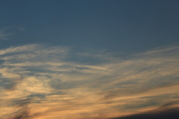 sky and clouds
