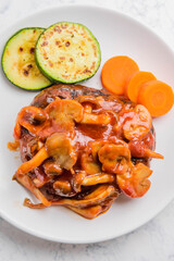 キノコハンバーグ