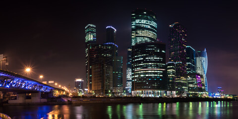 Fototapeta na wymiar Moscow Business Center