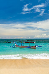Kuta beach in Bali Indonesia
