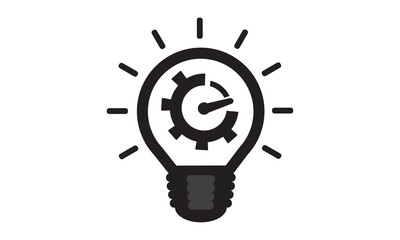 Lamp, Idea, Performance, Speed icon vector graphics