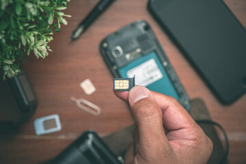 SIM card for smart phone