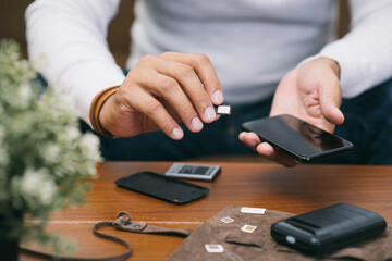 SIM card for smart phone