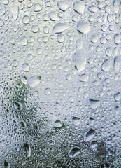 rain water in the window
