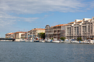 Sete town in France