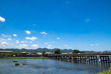 京都 嵐山 渡月橋