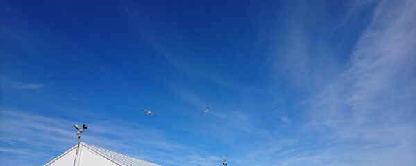 clouds in the sky on holiday