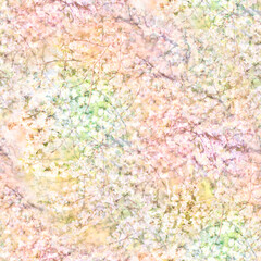 Seamless natural pattern of blooming cherry twigs. Pastel colors, glamorous camouflage, pattern for textiles, design, sites.