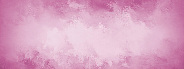 Pink watercolor grunge background. Elegant banner design