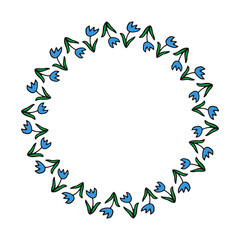 Obraz premium floral frames-15