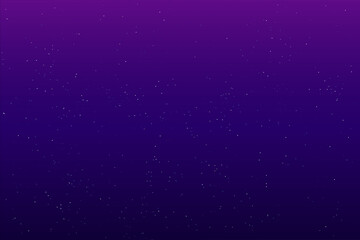 Obraz premium Backdrop of gradient night sky with multilayered stars. Vector illustration. 