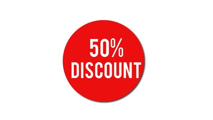  concept of the price list for discounts 50%